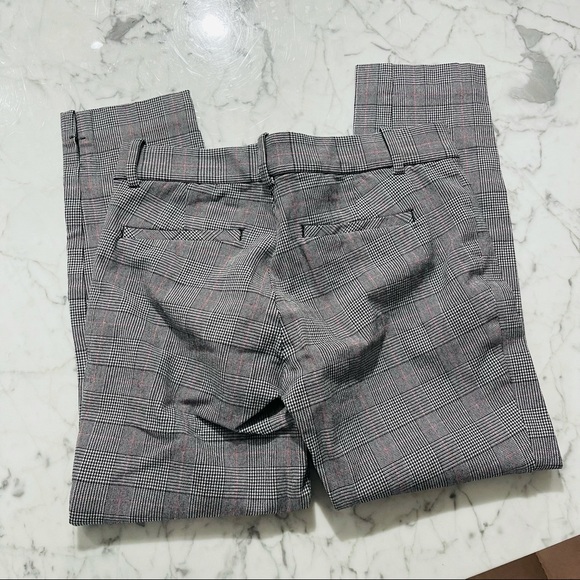 NEW Plaid Pants - Grey and Pink - Picture 7 of 11